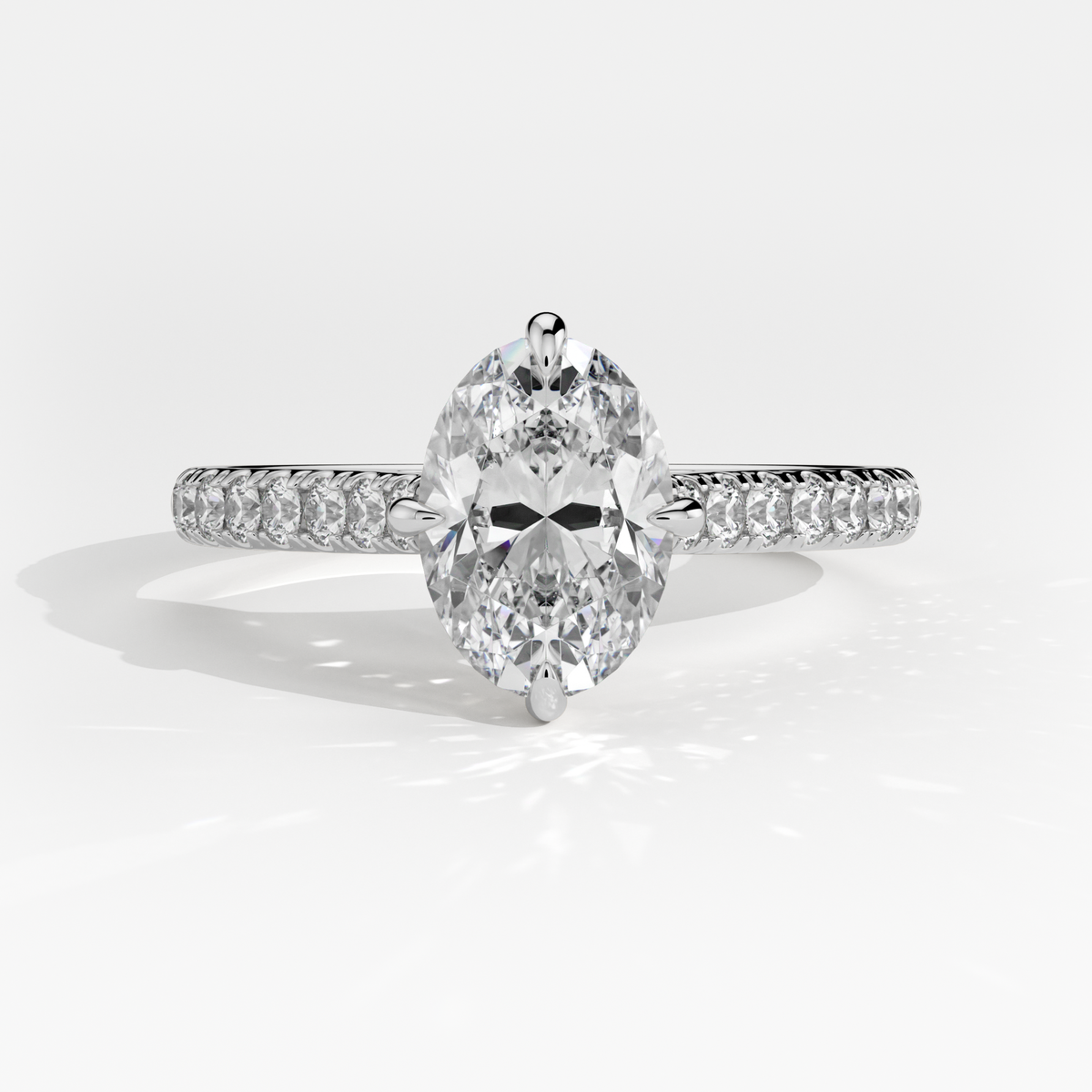New-Aurora Oval Compass 1ct PL
