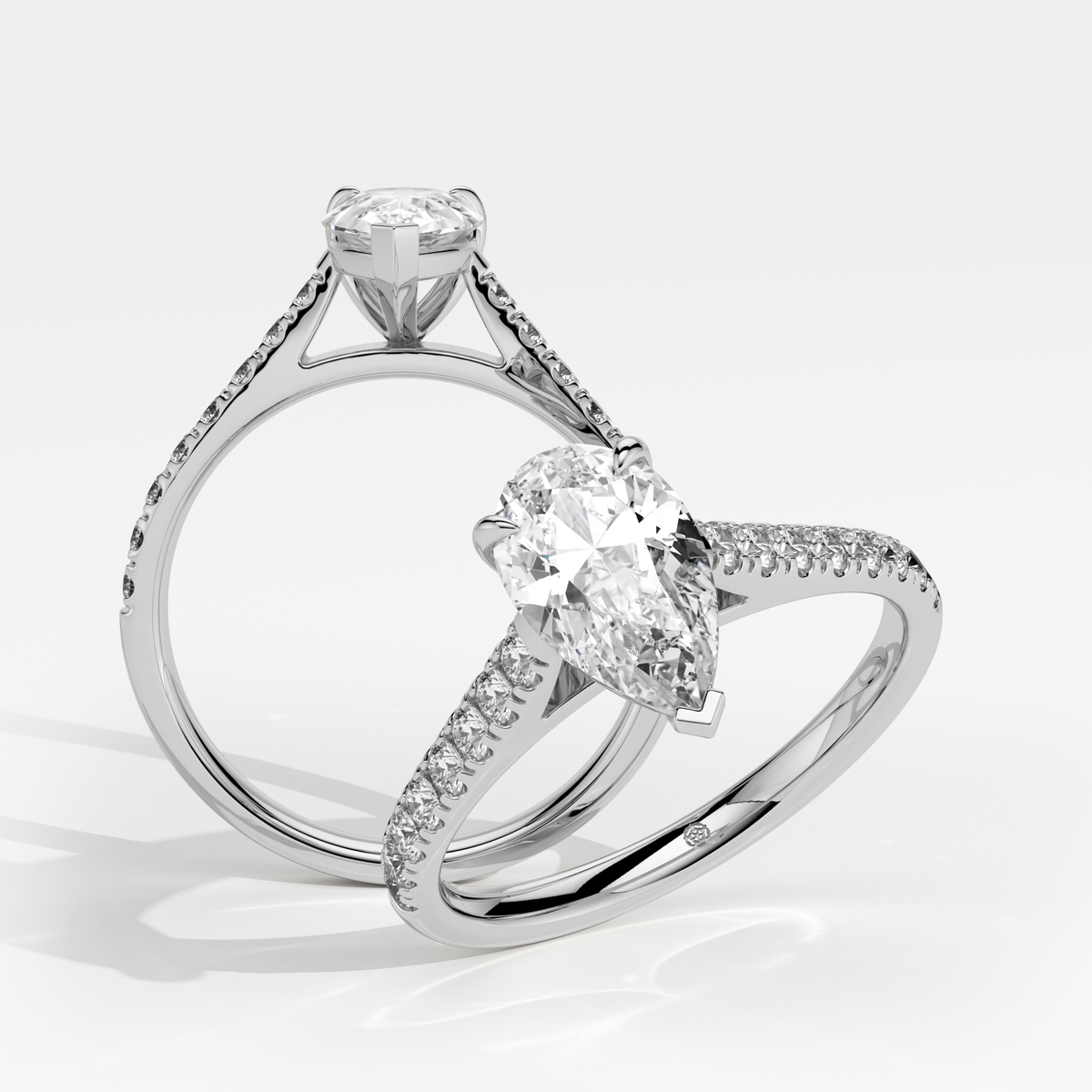 New-Aurora Pear 1ct PL