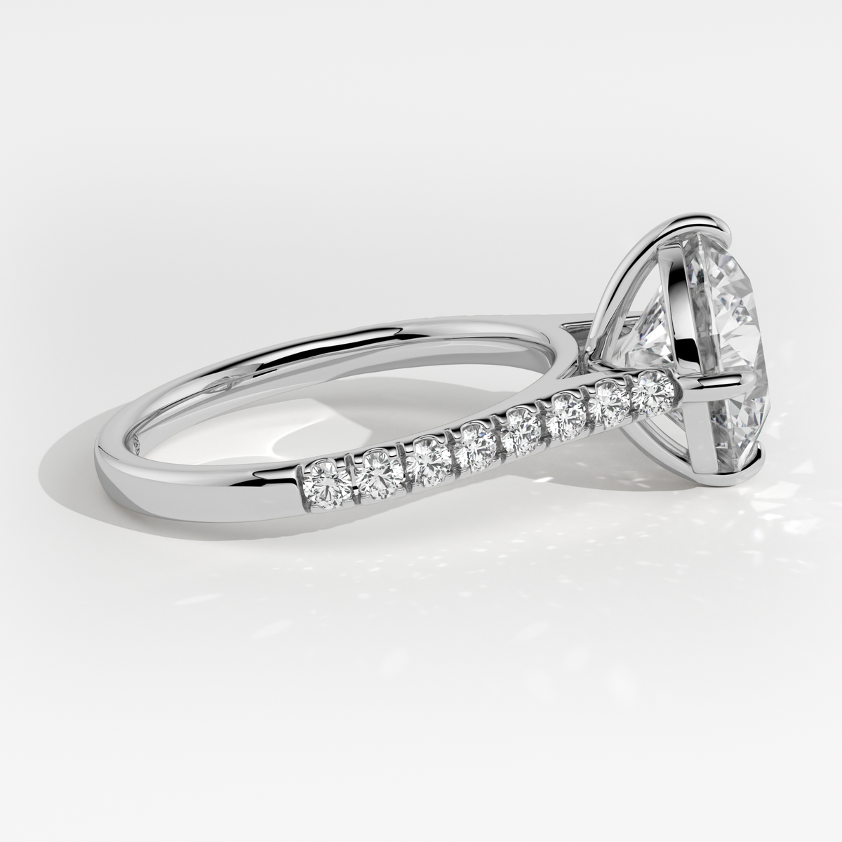New-Aurora Round Compass 3ct PL