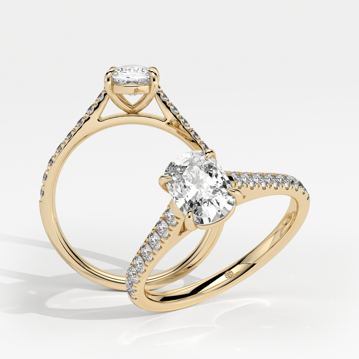 New-Aurora Cushion 1ct 18YG
