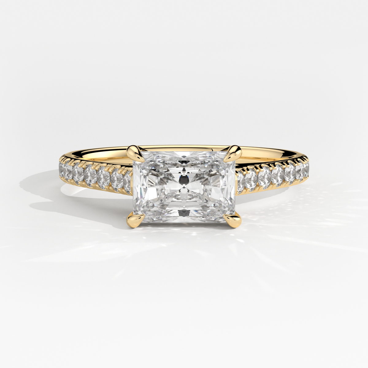 New-Aurora Radiant Landscape 1ct 18YG