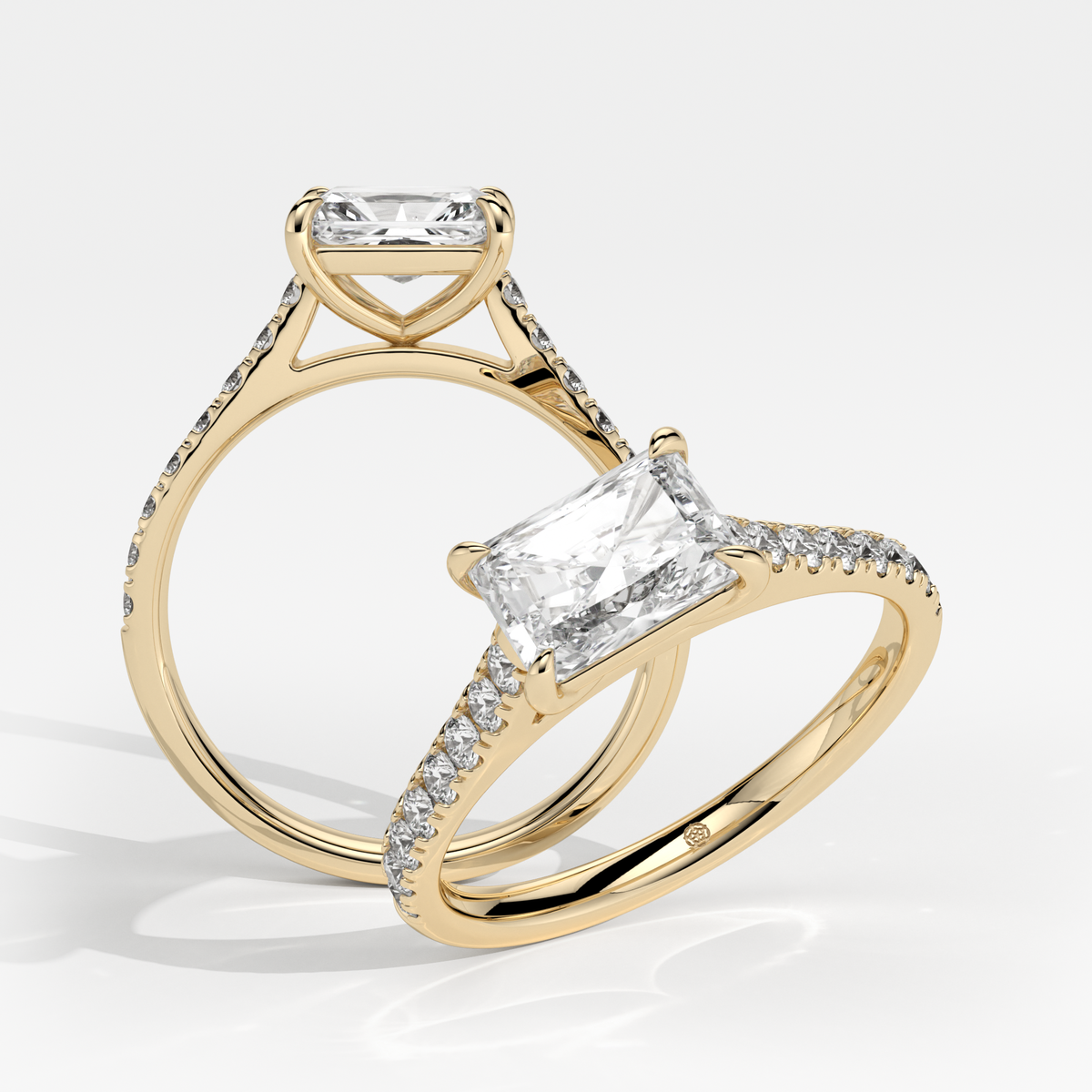 New-Aurora Radiant Landscape 1ct 18YG