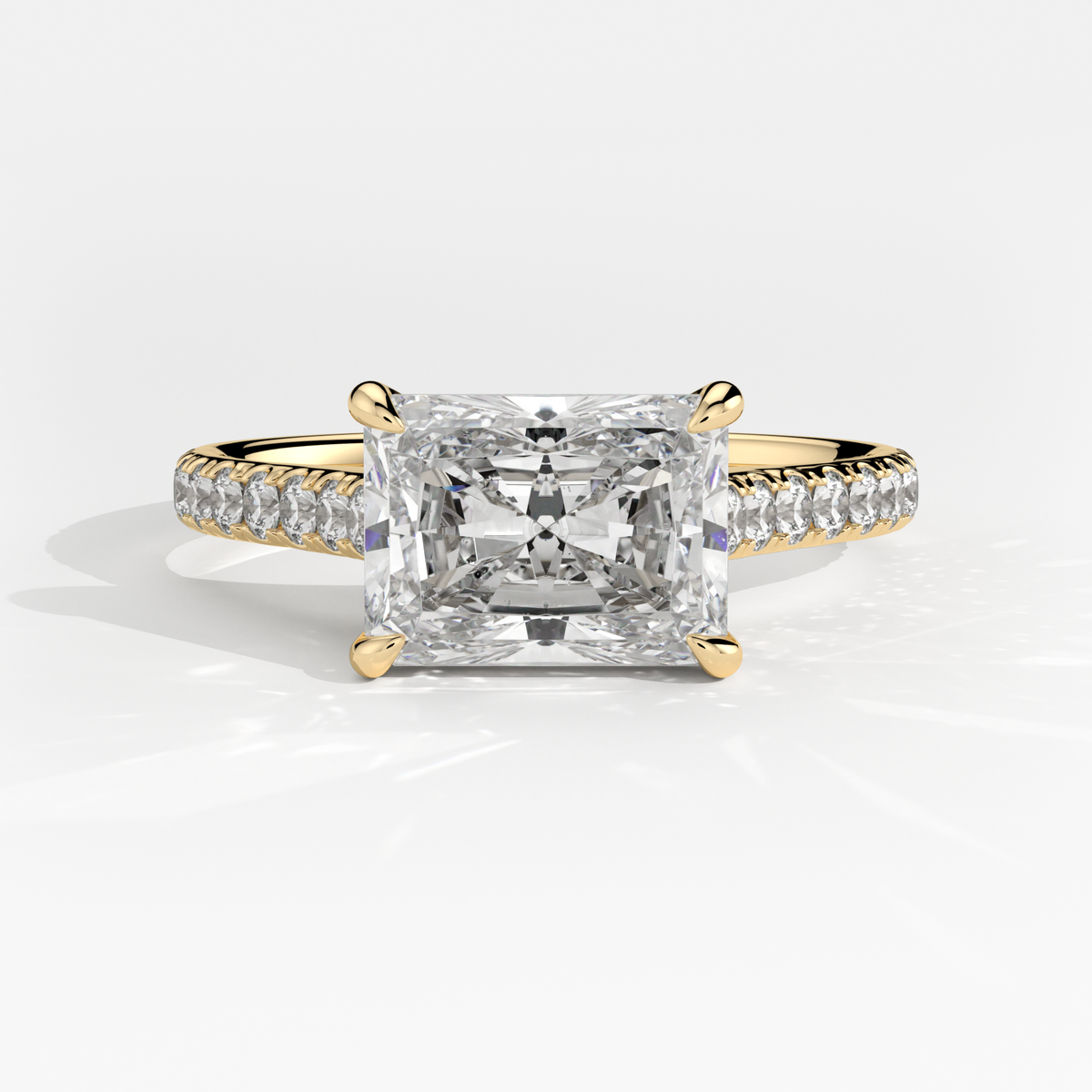 New-Aurora Radiant Landscape 2ct 18YG