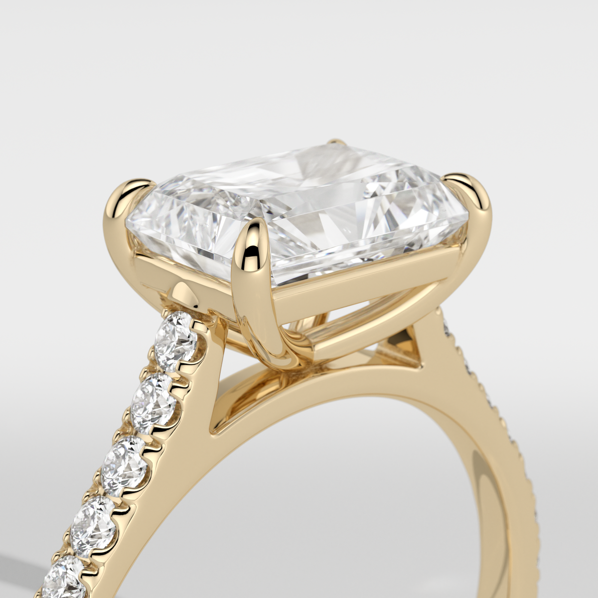 New-Aurora Radiant Landscape 2ct 18YG