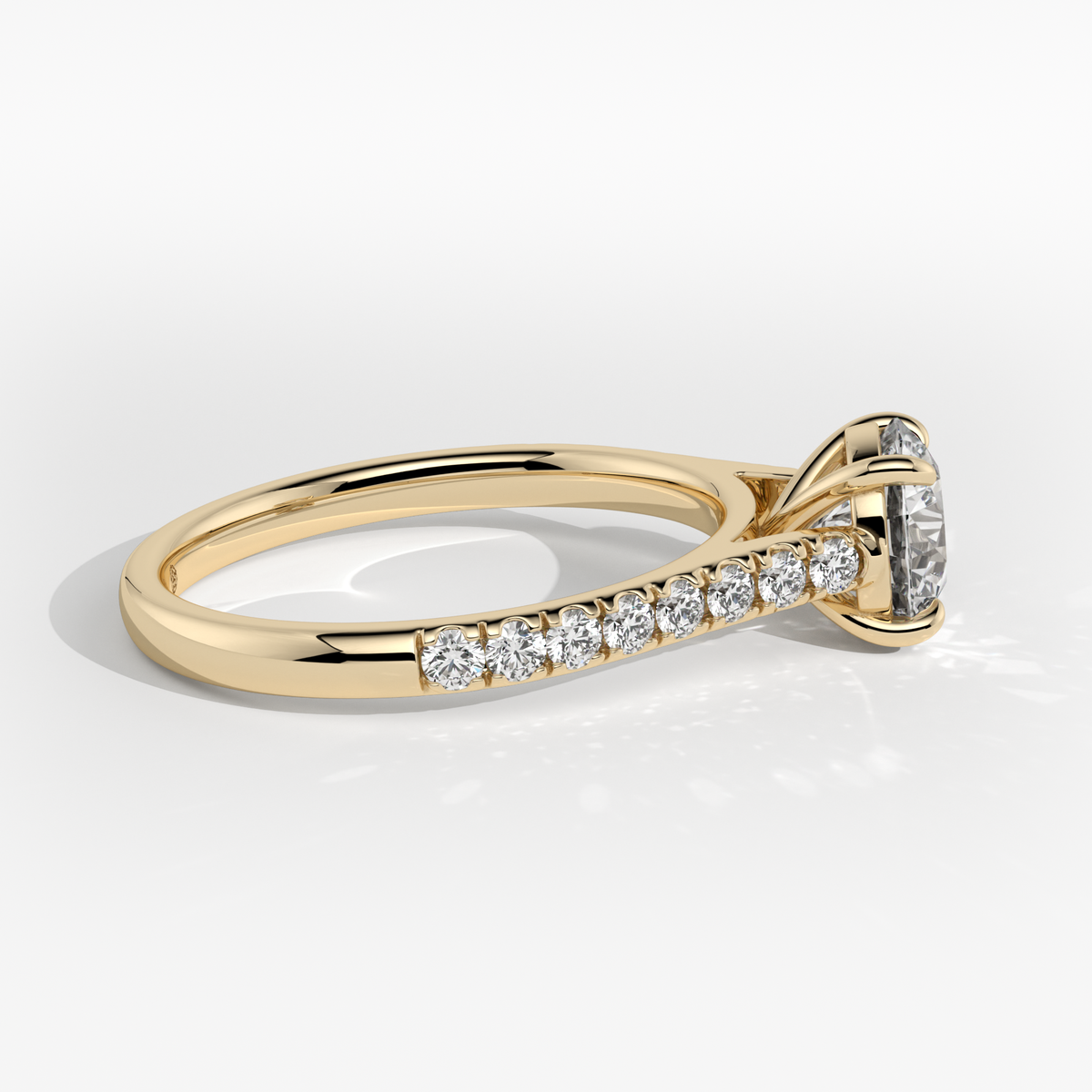 New-Aurora Round 1ct 18YG