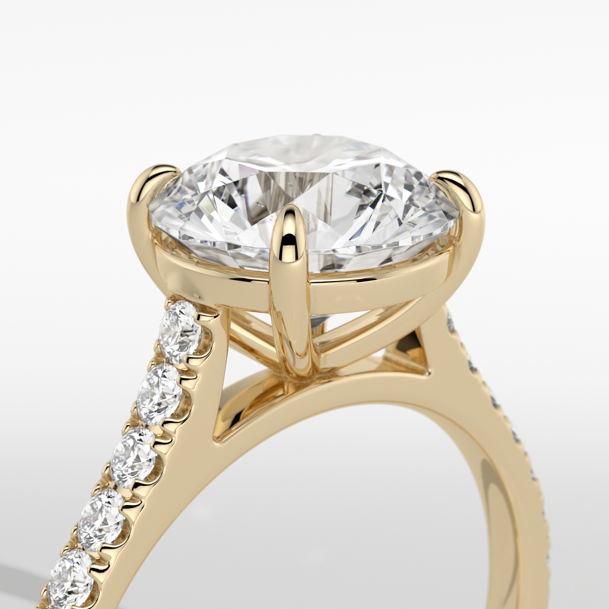 New-Aurora Round 2ct 18YG