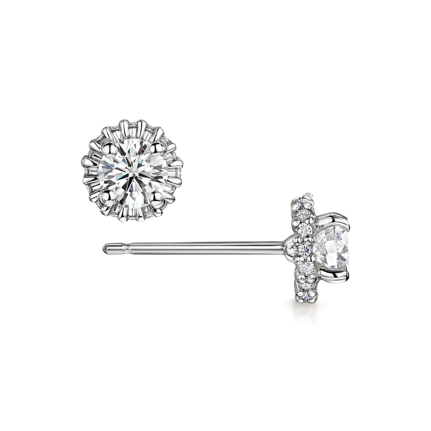 Ballerina Diamond Earrings