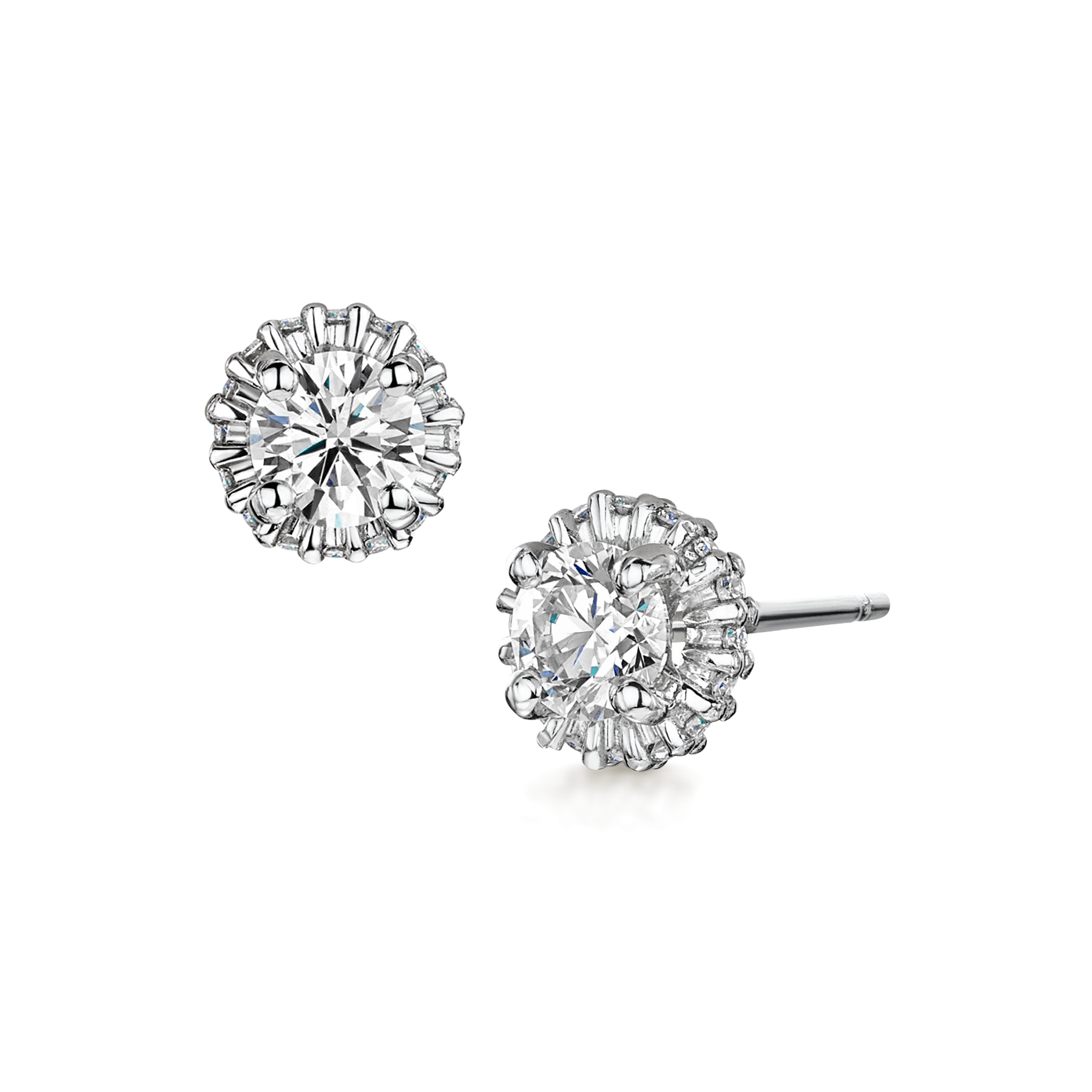 Ballerina Diamond Earrings