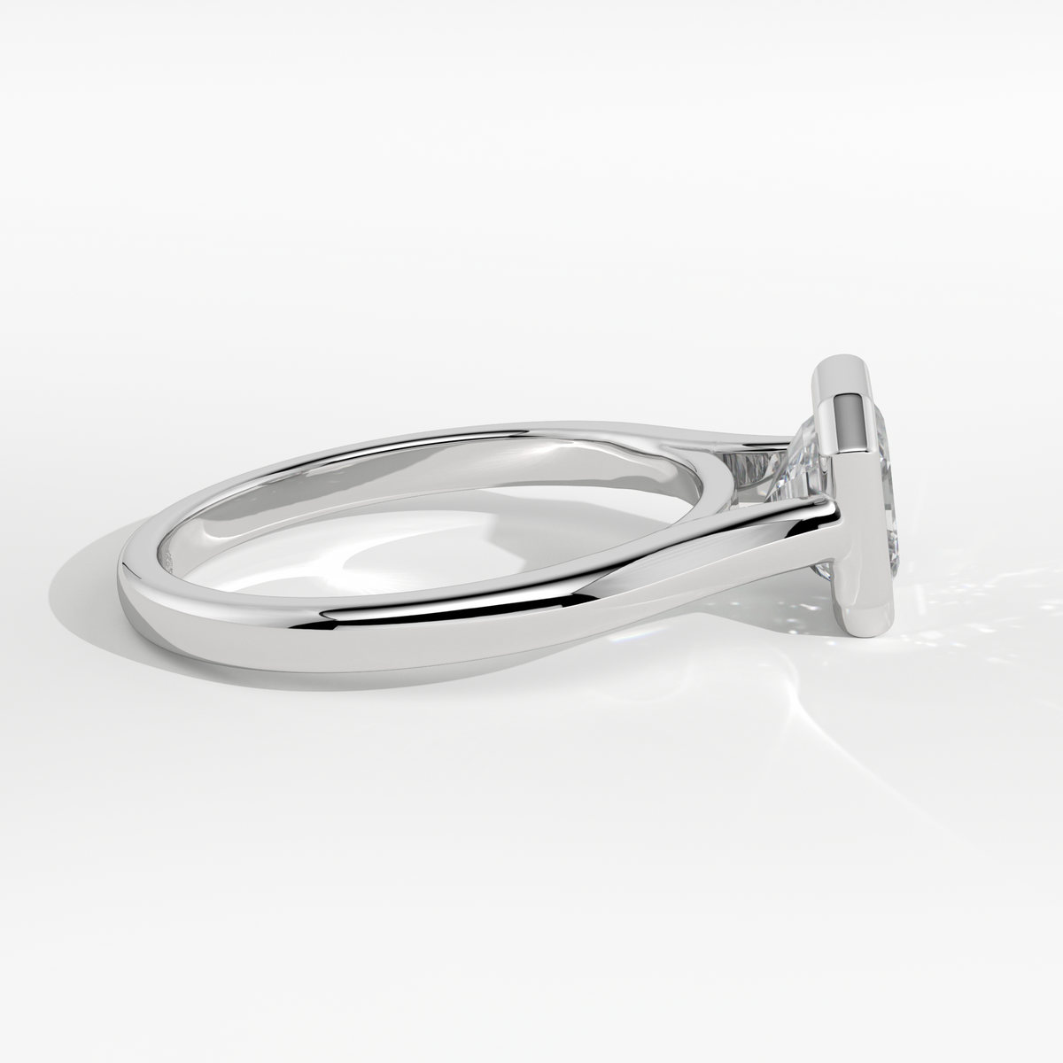 New-Bezel Asscher 1ct PL