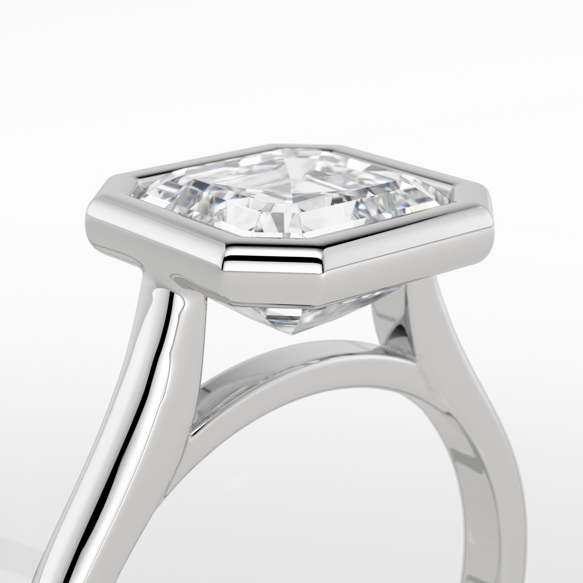 New-Bezel Asscher 2ct PL