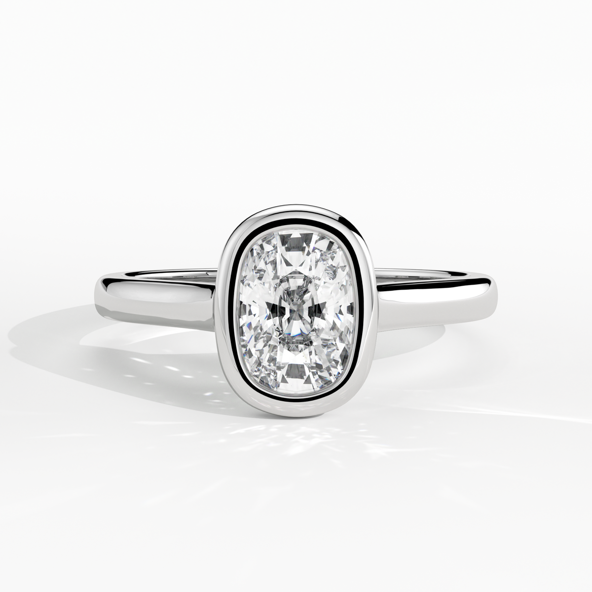 New-Bezel Cushion 1ct PL