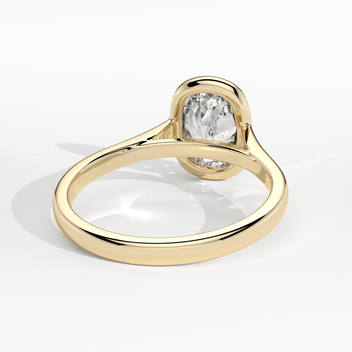 New-Bezel Cushion 2ct 18YG