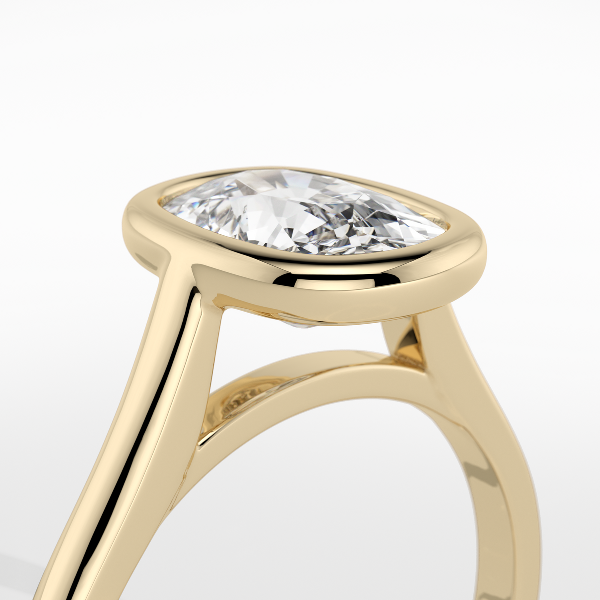 New-Bezel Cushion 2ct 18YG