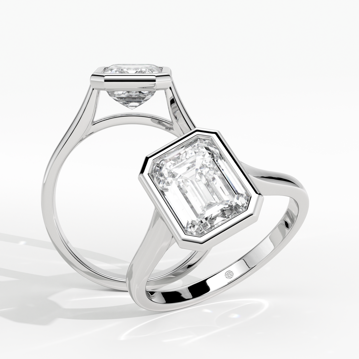 New-Bezel Emerald 2ct PL