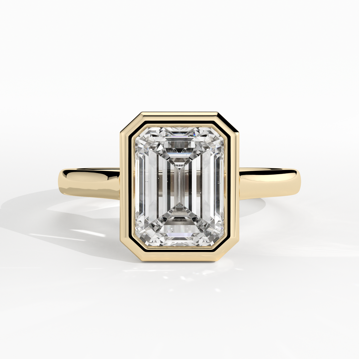 New-Bezel Emerald 2ct 18YG