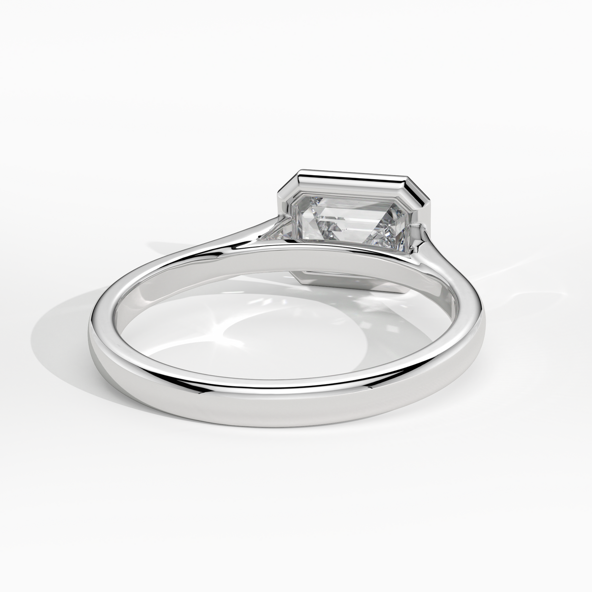 New-Bezel Emerald Landscape 1ct PL