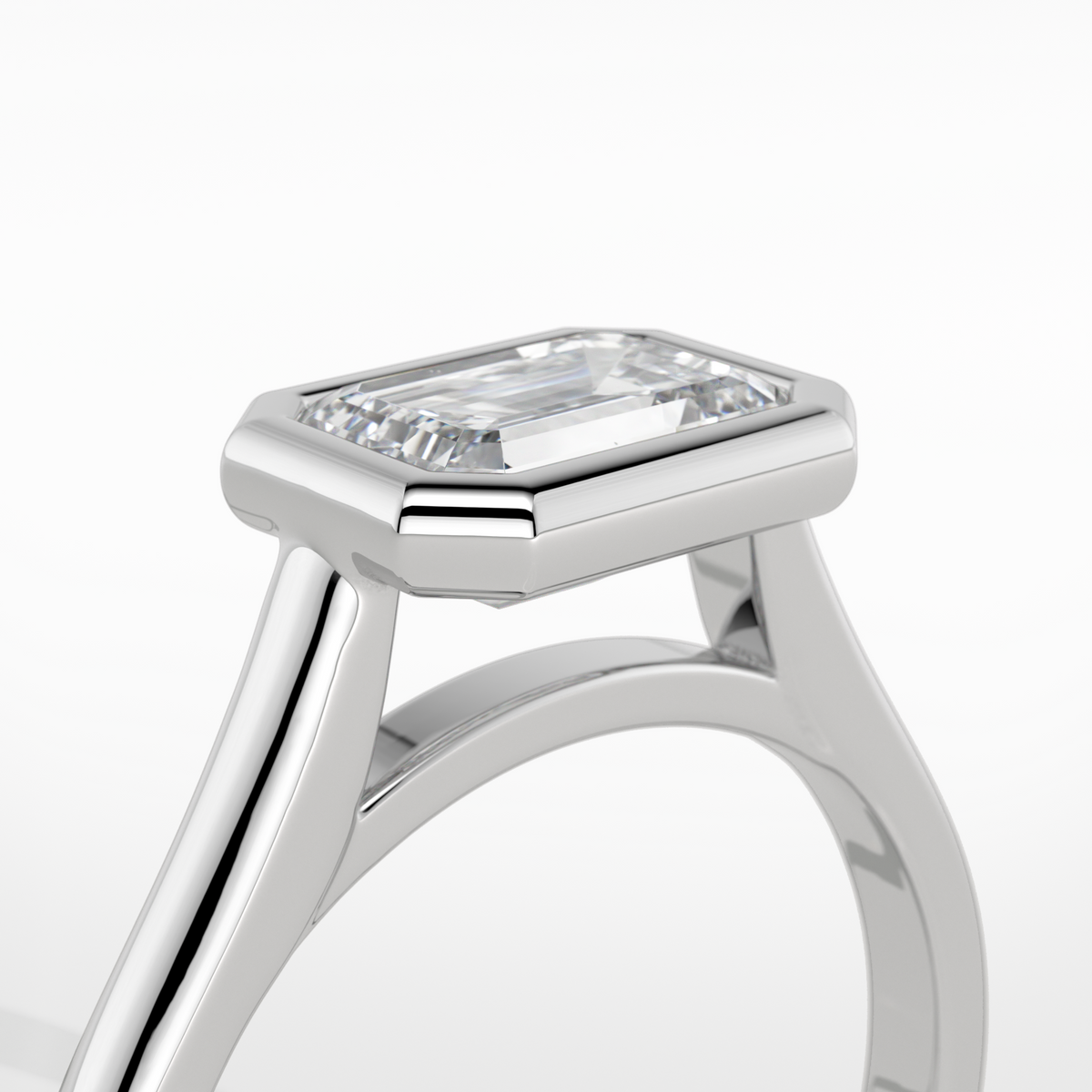 New-Bezel Emerald Landscape 1ct PL
