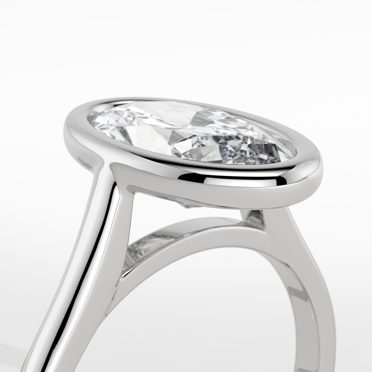 New-Bezel Moval 2ct PL