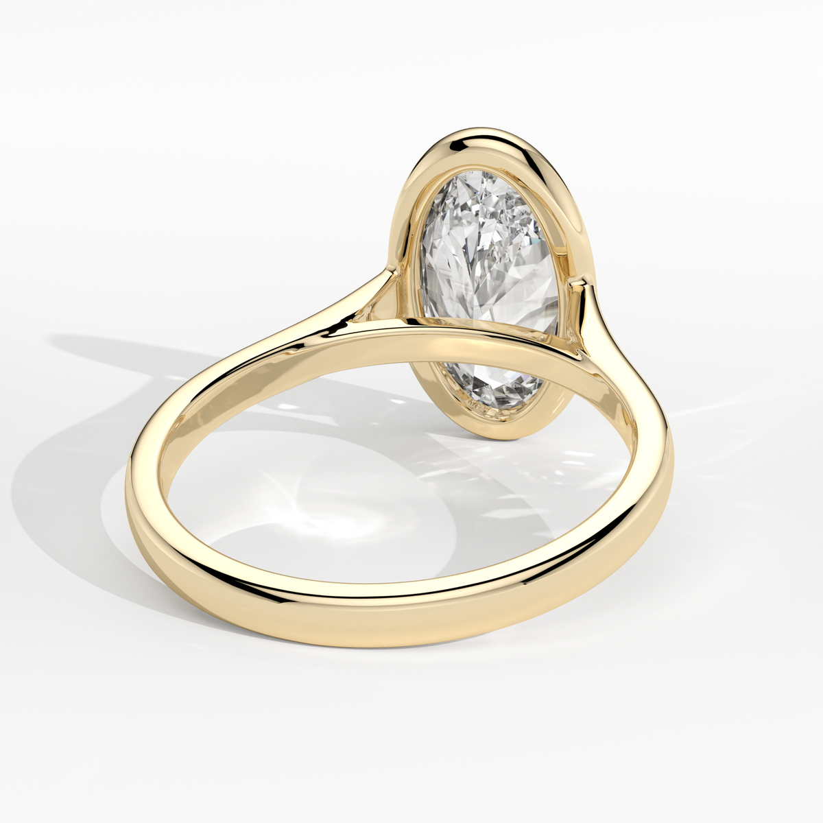 New-Bezel Moval 2ct 18YG
