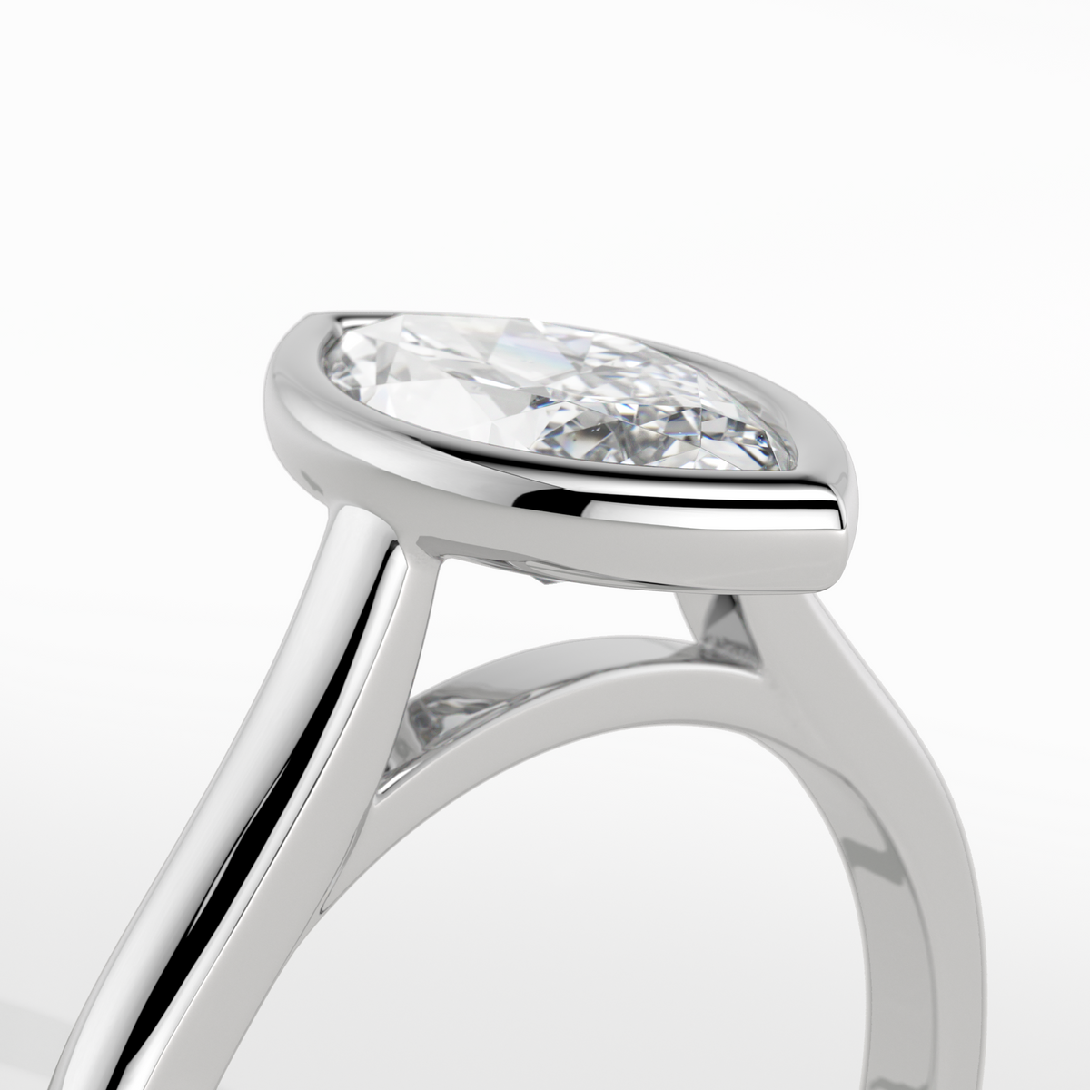 New-Bezel Marquise 1ct PL