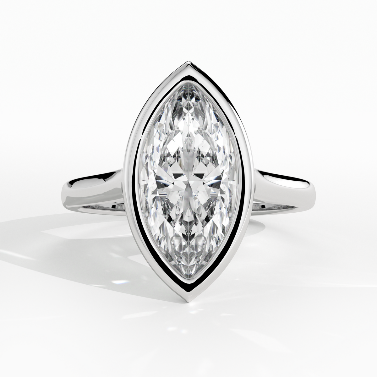 New-Bezel Marquise 2ct PL