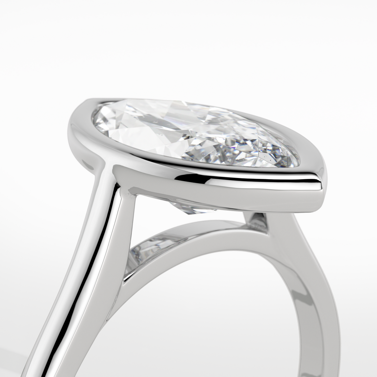 New-Bezel Marquise 2ct PL