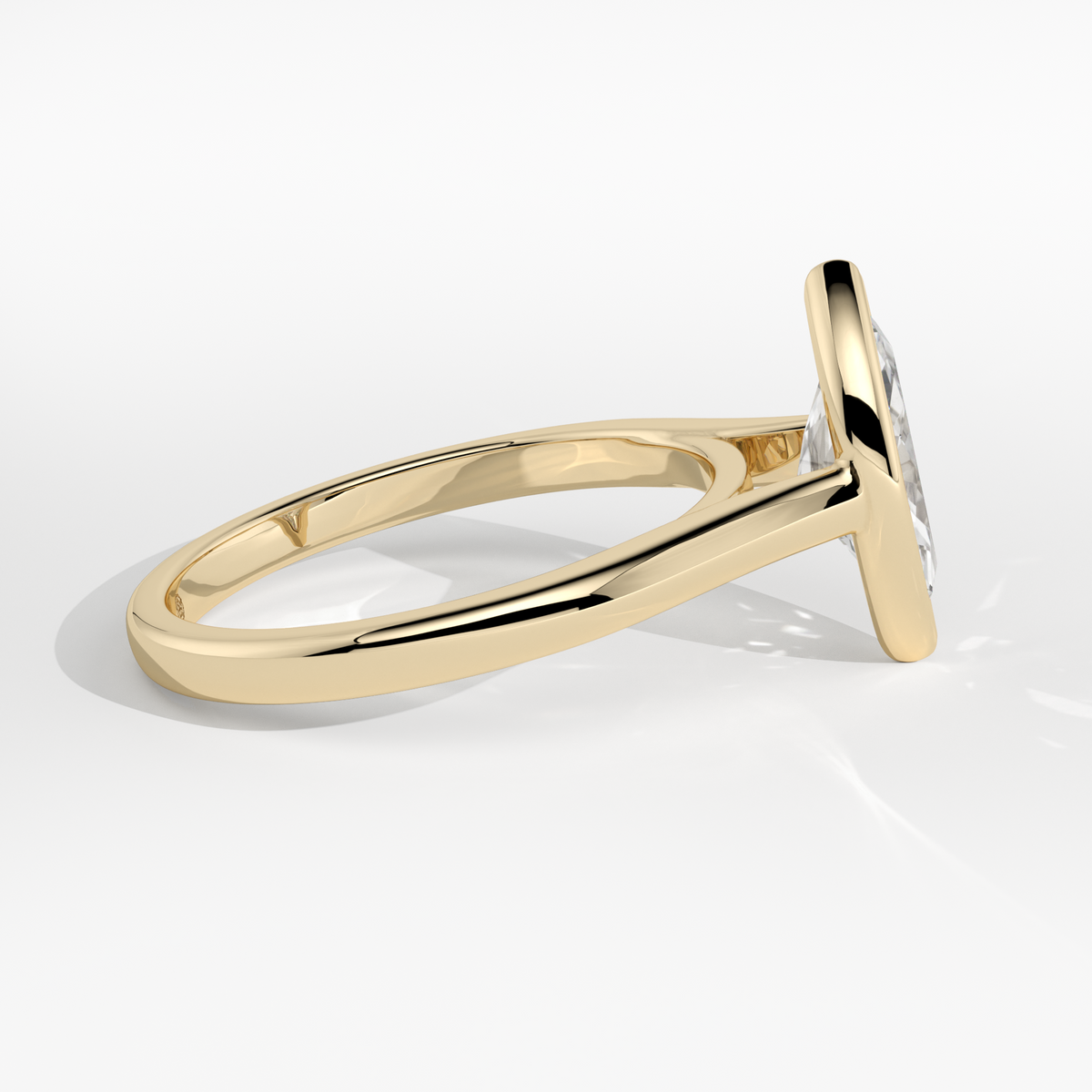 New-Bezel Marquise 1ct 18YG