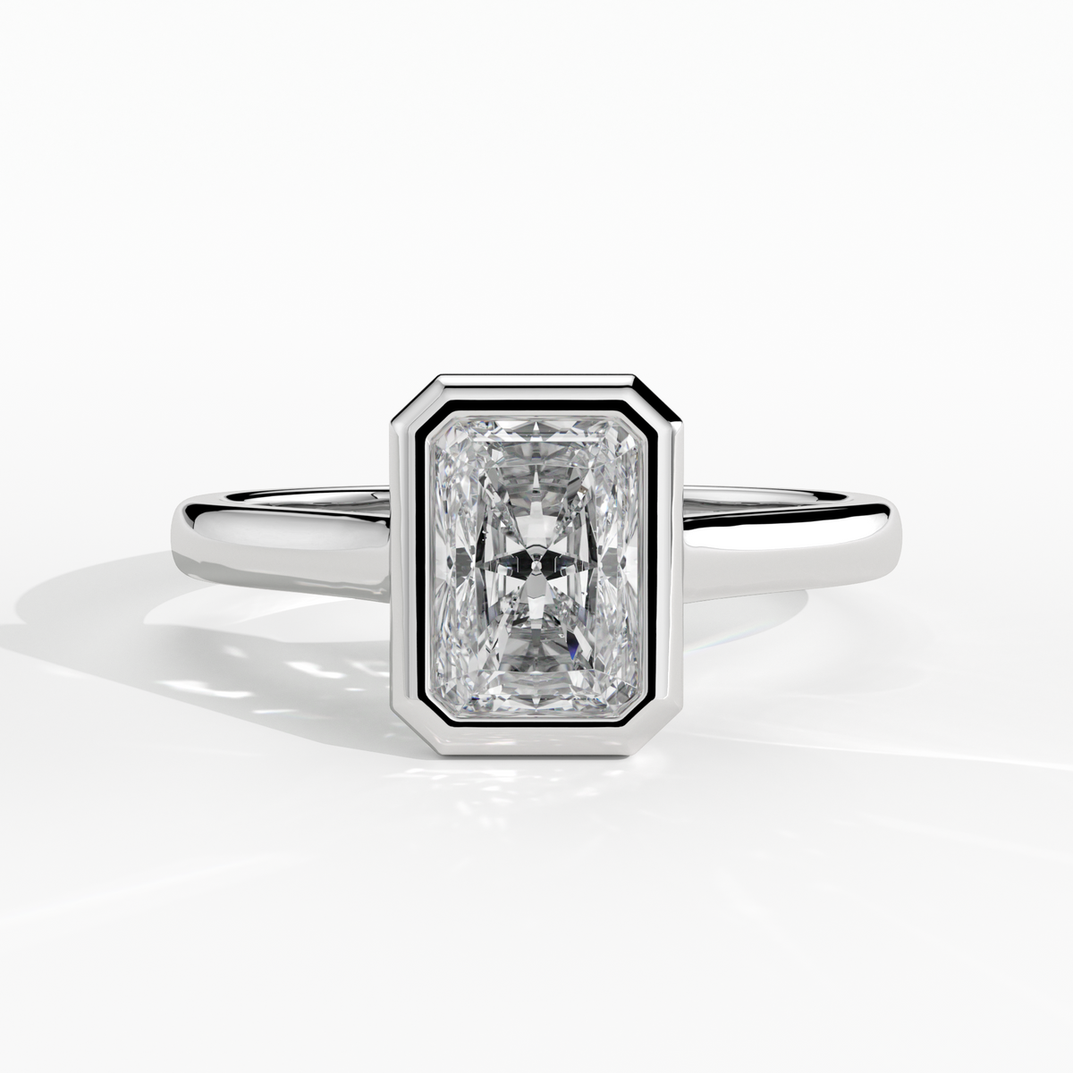 New-Bezel Radiant 1ct PL