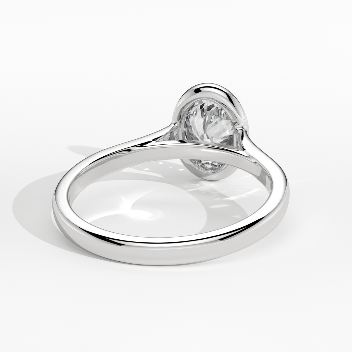 New-Bezel Oval 1ct PL
