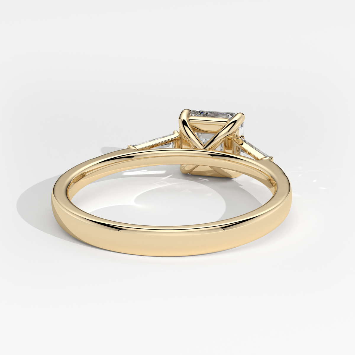 New-Deco №1 Asscher 1ct 18YG