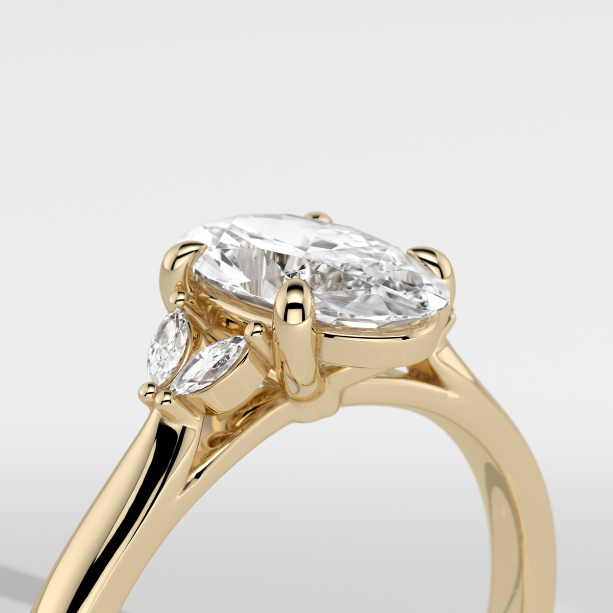 New-Duala Moval 1ct 18YG