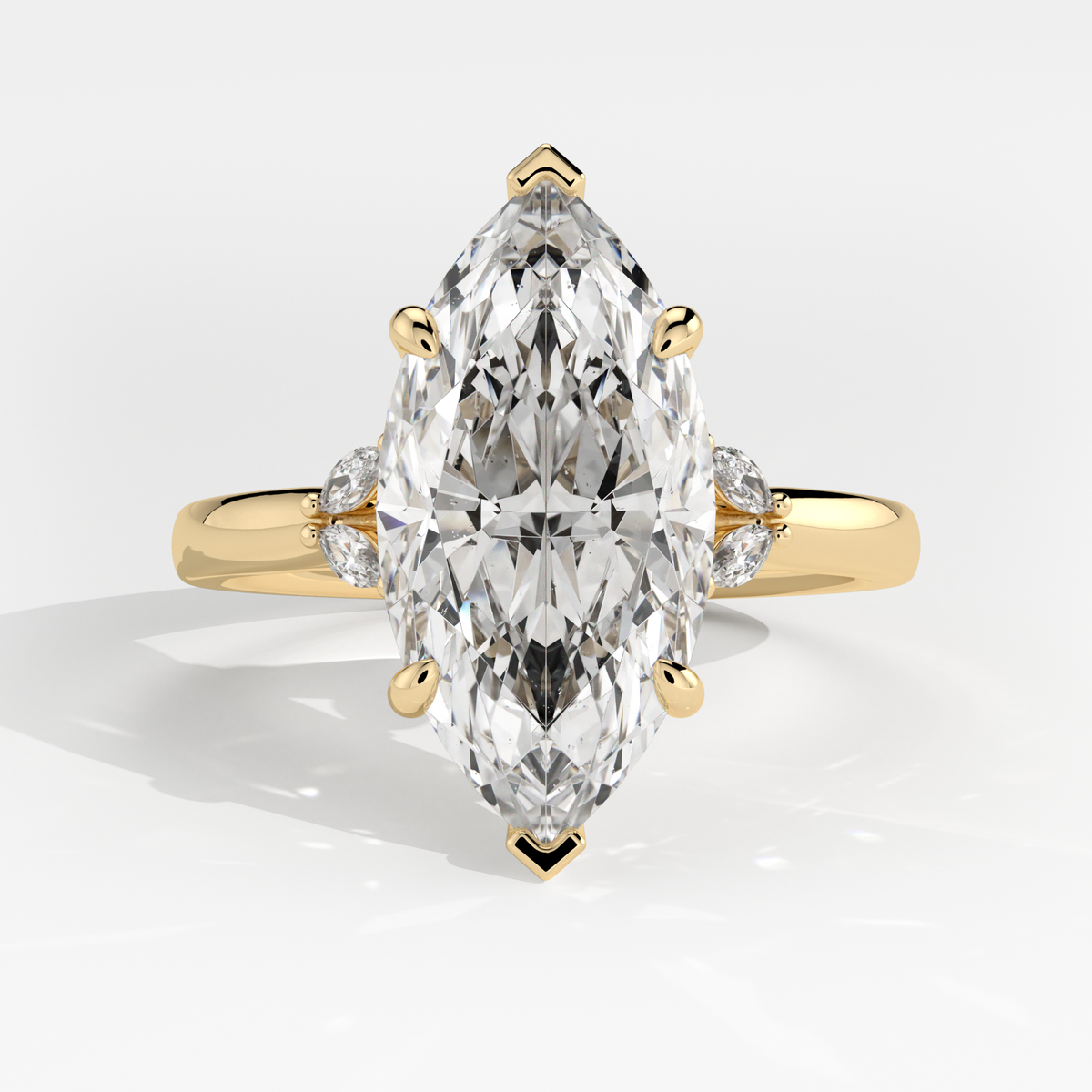 New-Duala Marquise 3ct 18YG