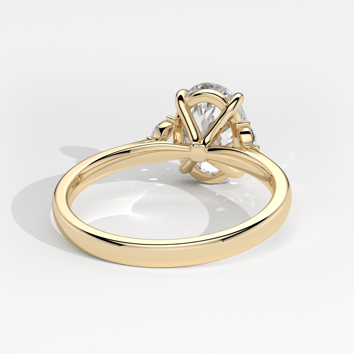 New-Duala Oval 2ct 18YG