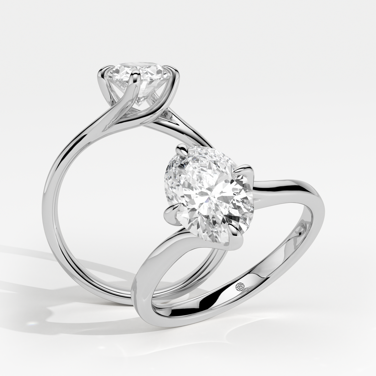 New-Entwine №1 Oval 1.50ct PL