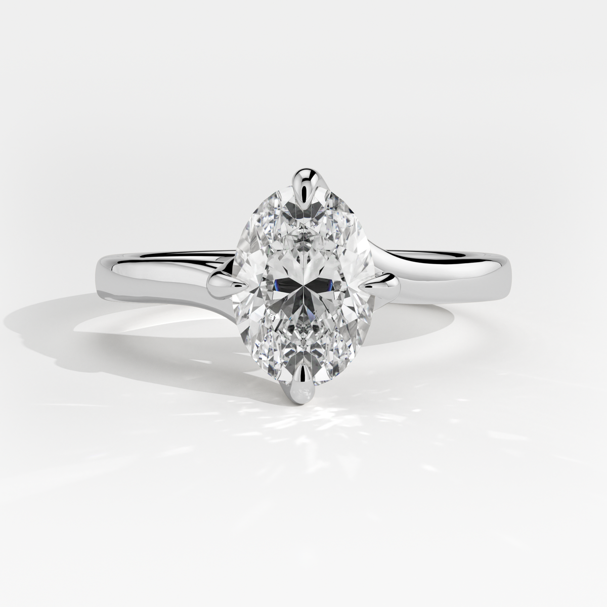 New-Entwine №1 Oval 1ct PL