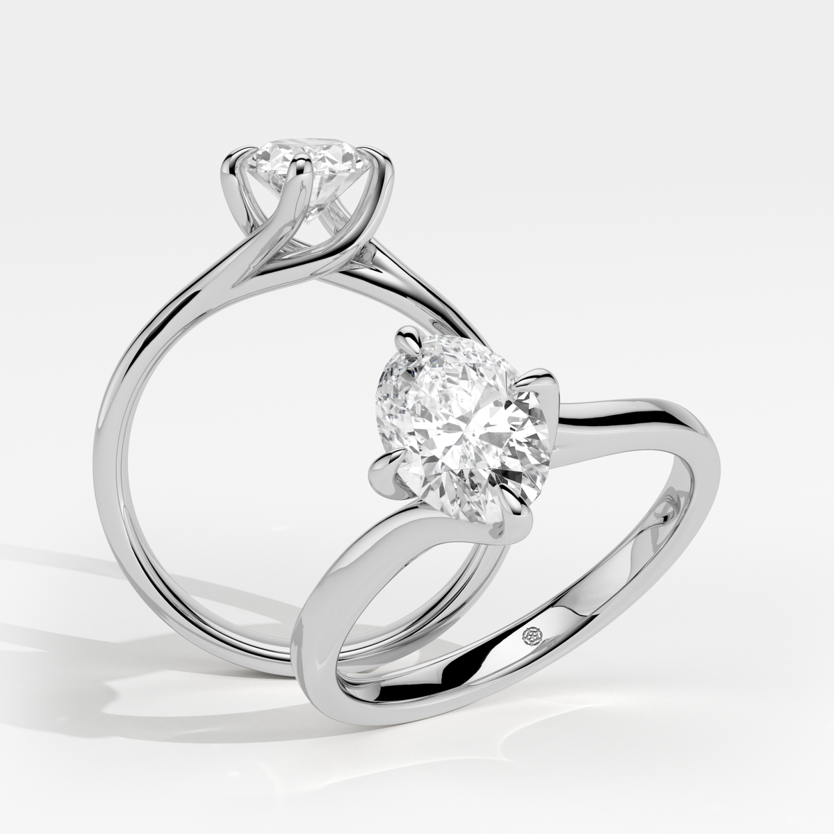 New-Entwine №1 Oval 1ct PL