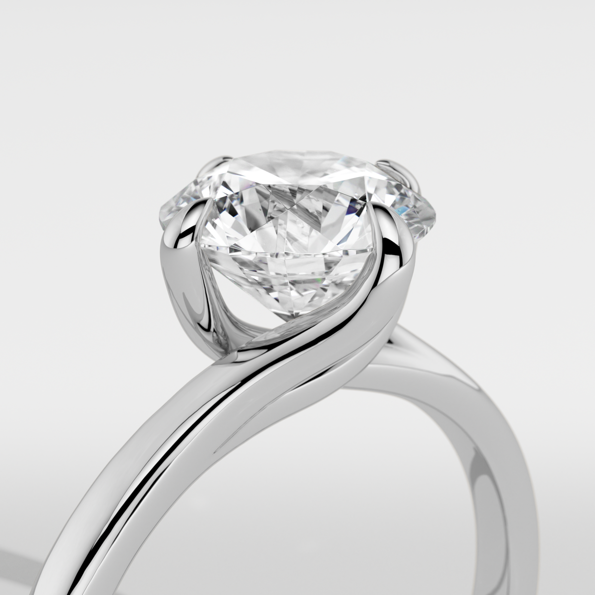 New-Entwine №1 Round 1.50ct PL