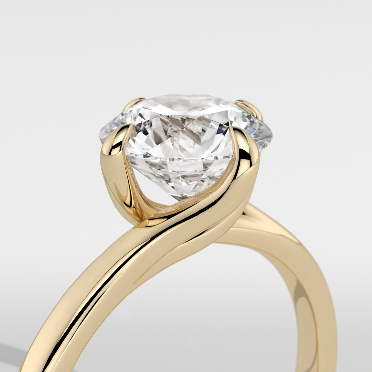 New-Entwine №1 Round 1.50ct 18YG