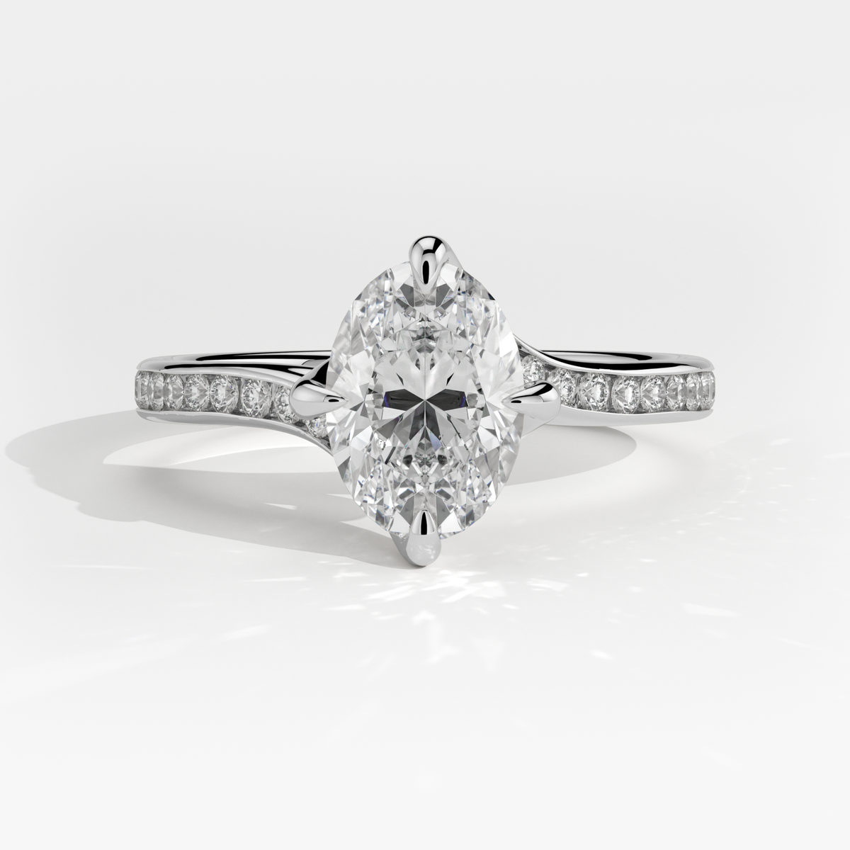 New-Entwine №2 Oval 1ct PL