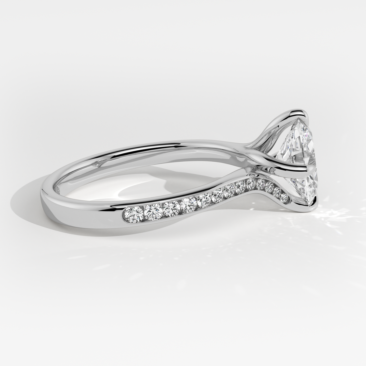 New-Entwine №2 Oval 1ct PL