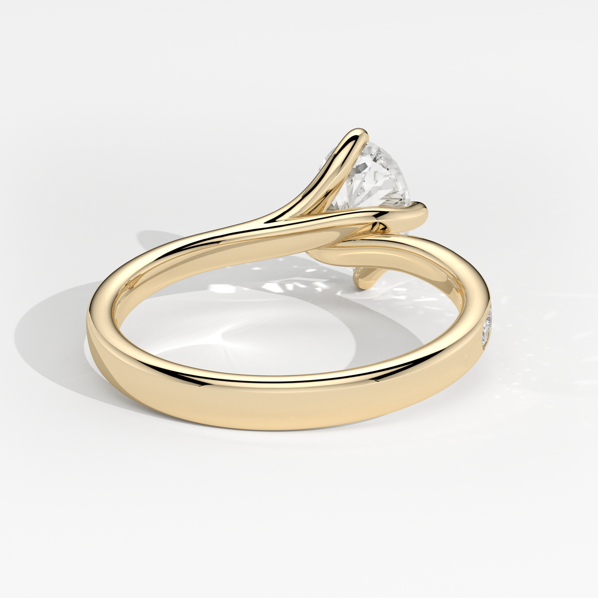New-Entwine №2 Oval 1ct 18YG