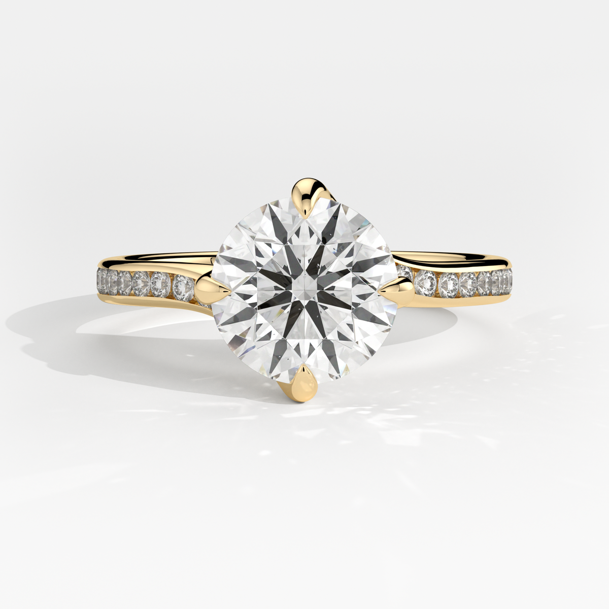 New-Entwine №2 Round 1.50ct 18YG