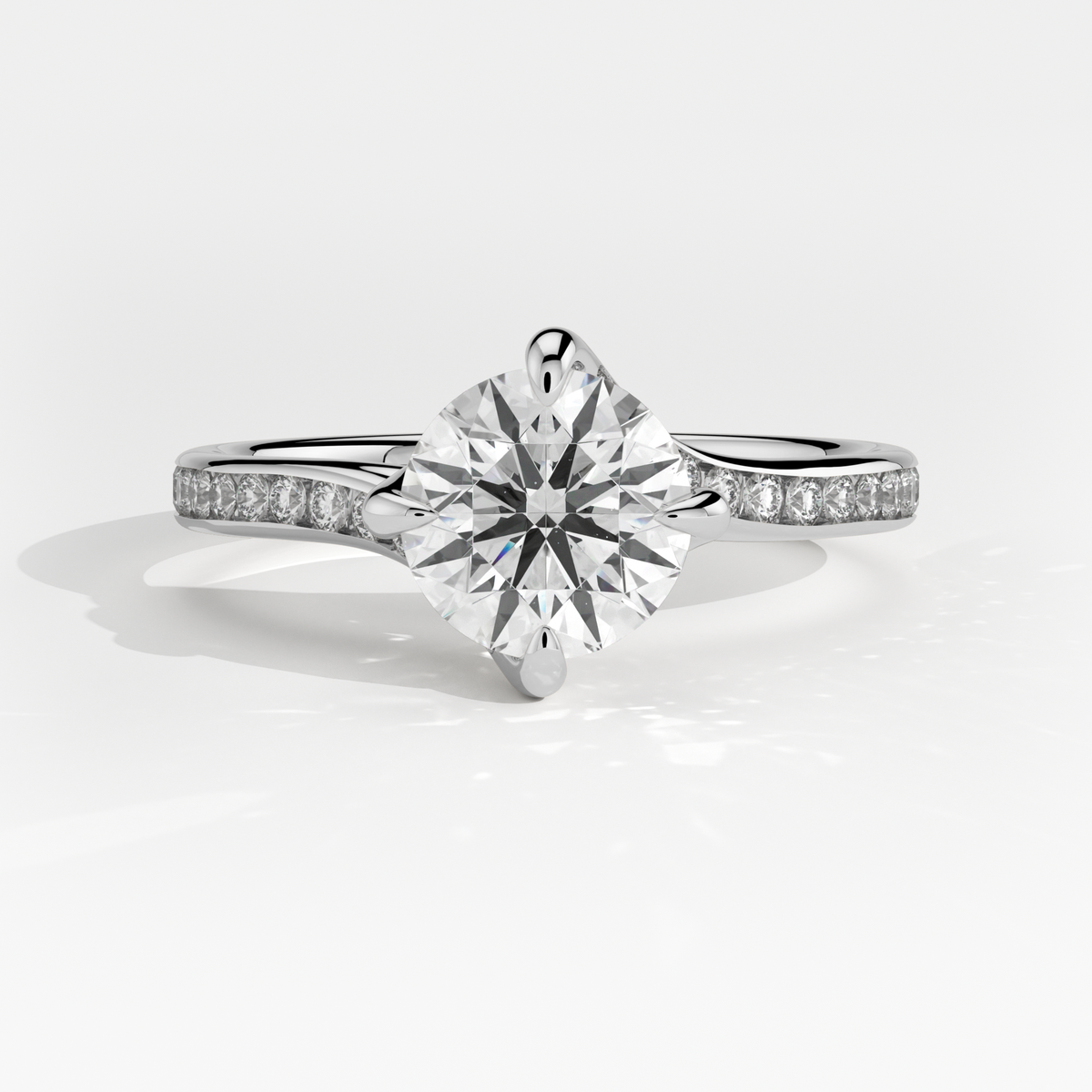 New-Entwine №2 Round 1ct PL