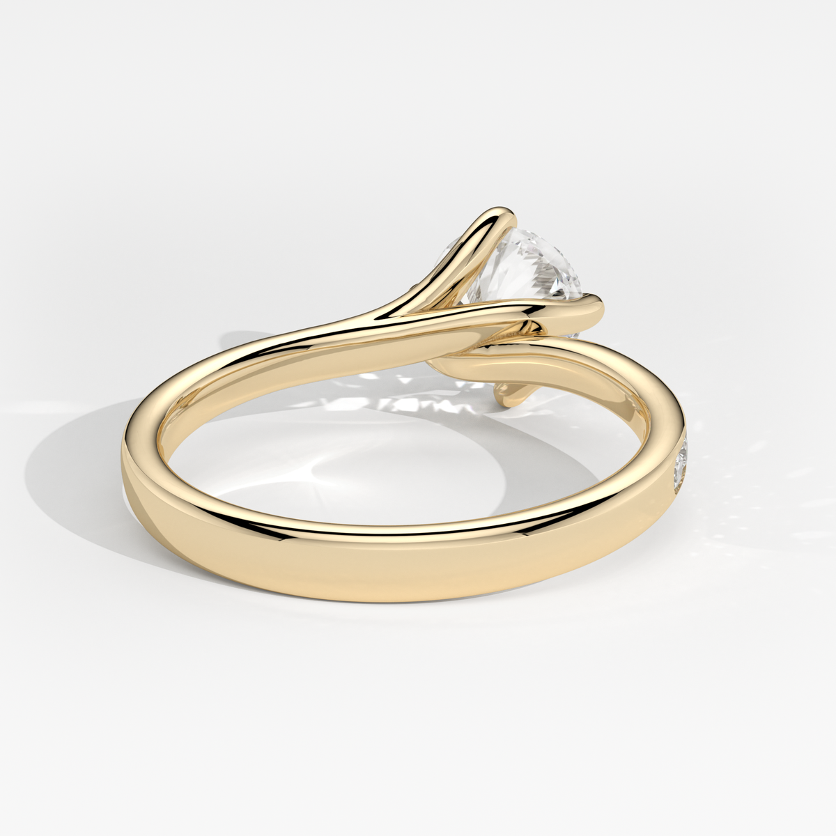 New-Entwine №2 Round 1ct 18YG