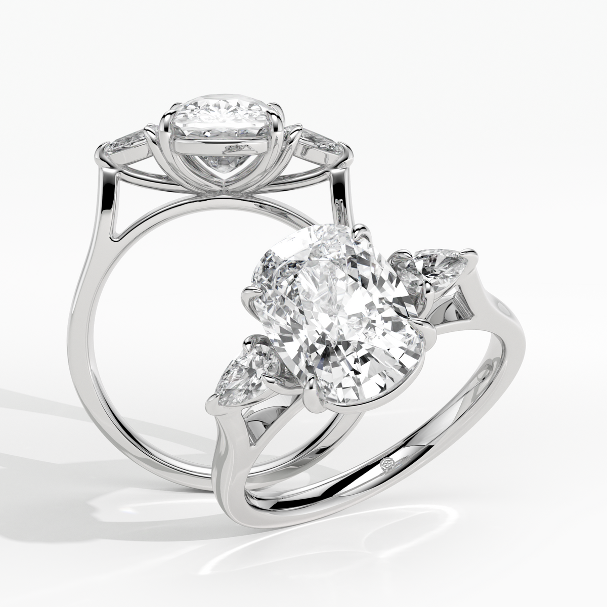 New-Hazel Cushion 3ct PL