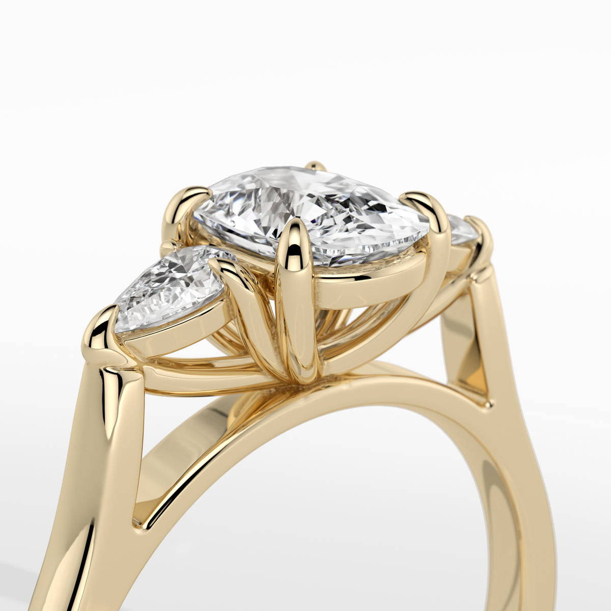 New-Hazel Cushion 1ct 18YG