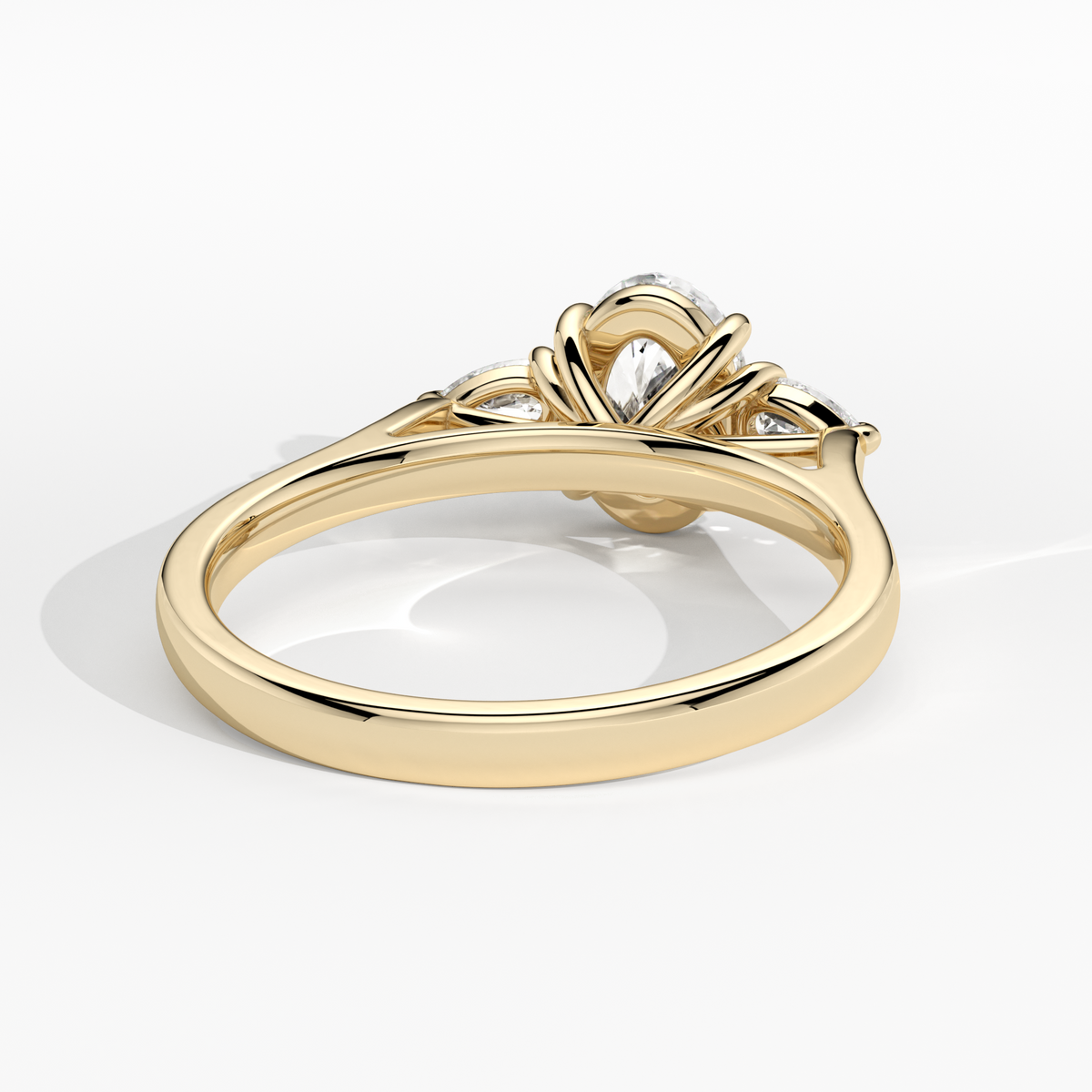New-Hazel Oval 1ct 18YG