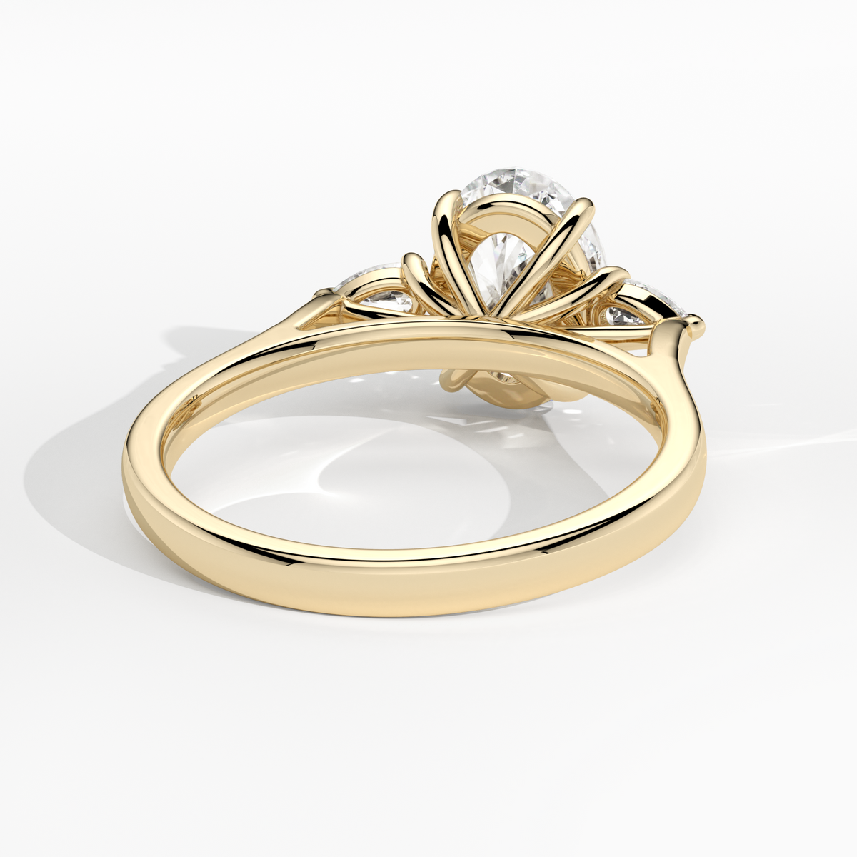New-Hazel Oval 2ct 18YG
