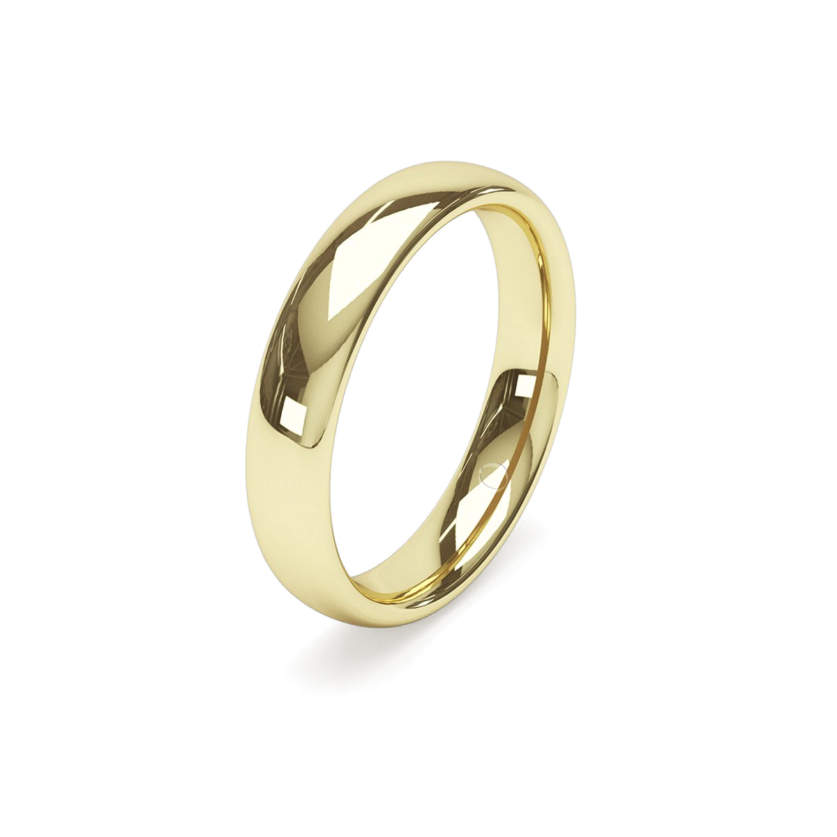 4mm Classic Court Platinum Wedding Ring