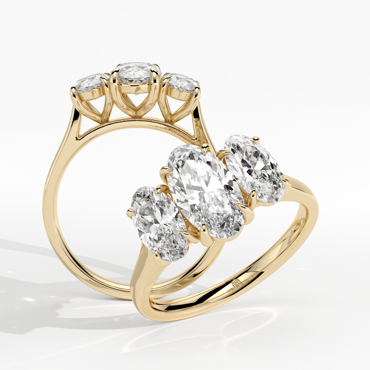 New-Adore Trilogy Moval 1ct 18YG